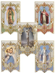 Window Clings Decorative Religious Decals for Home Decor 8 Inch Height Pack of 3 - Picture 1 of 31