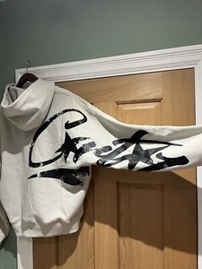 Original Corteiz Woosh Hoodie🔥 Bone 🦴 Size M✅ Brand New, In Bag 🆕 - Picture 1 of 9