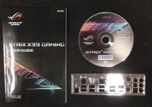 ASUS ROG Strix X99 Gaming - Instrukcja obsługi - Osłona - Sterownik CD #110738 - Zdjęcie 1 z 1