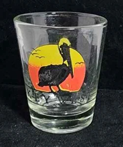 Vintage Key West  Pelican Shot Glass New - Picture 1 of 2