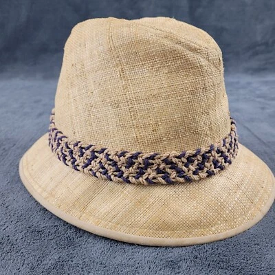 Sombrero de Panamá Dobbs 7 1/4 Ritmo Colección Setter Fedora de Paja Foto 1 de 4