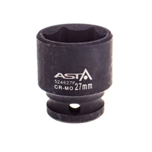ASTA 27 mm Steckschlüssel 1/2 Zoll Antrieb metrisch 6 Punkt (6PT) Chrom Molybdän (Cr-Mo) - Bild 1 von 4