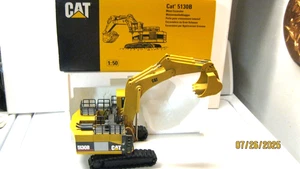 VINTAGE 1994 NZG CAT 5130B MASS EXCAVATOR 50:1 FRONT SHOVEL W. GERMANY /BOX - Picture 1 of 12