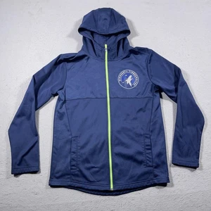 Chaqueta Minnesota Timberwolves Para Hombres Mediana NBA Baloncesto Lobos Fanáticos Sudadera con Capucha - Imagen 1 de 10