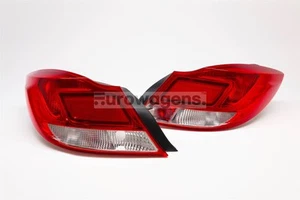 Vauxhall Insignia Rear Lights Set 08-12 Hatchback Tail Lamps Pair OEM Hella - Picture 1 of 2