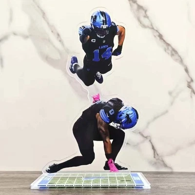 Amon-Ra St. Brown & Jahmyr Gibbs Touchdown Celebration Standee - Lions Fans Gift