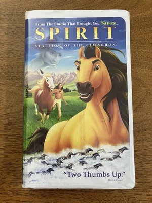 Spirit Stallion of the Cimarron (2002) UNTESTED VHS G-Rated Family Movie - Image 1 of 4
