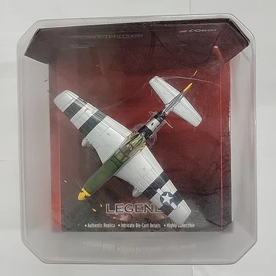 Corgi 1:72 Legends P-51D-20 Mustang Flying Undertaker WWII Die Cast Plane - Image 1 of 4