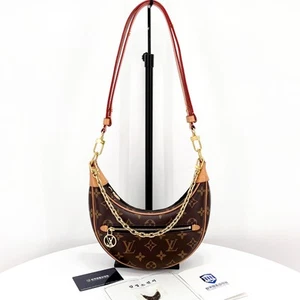 Louis Vuitton Monogram Hobo Loop Bag Shoulder Bag M81098 86240338 - Picture 1 of 10