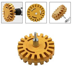 Drill Compatible Stripe Removal Wheel for Safe Decal Removal on Cars and Trucks - Bild 1 von 9