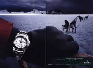 Rolex Uhr 2008: Land of Midnight Sun Vintage Print Ad - Bild 1 von 1