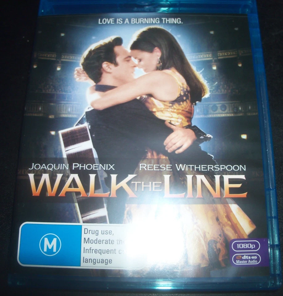 Walk The Line (Joaquin Phoenix Reese Witherspoon) (Aust Reg B) BLURAY – Like New - image 1 of 1