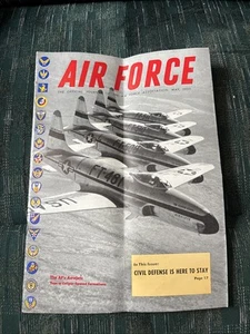 May 1950 AIR FORCE, The Magazine of American Airpower - Arizona’s Acrojets - Picture 1 of 20