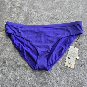 Nuevo con etiquetas Parte inferior de bikini Calia By Carrie Underwood XL azul violeta nueva con etiquetas - Imagen 1 de 5