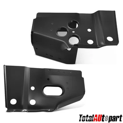 Soporte de radiador de acero 2 piezas para Chevy Malibu Impala Buick LaCrosse izquierda y derecha Foto 1 de 4