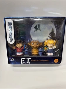 Fisher-Price Little People Collector E.T. The Extra-Terrestrial Figure Set of 3 - Picture 1 of 1
