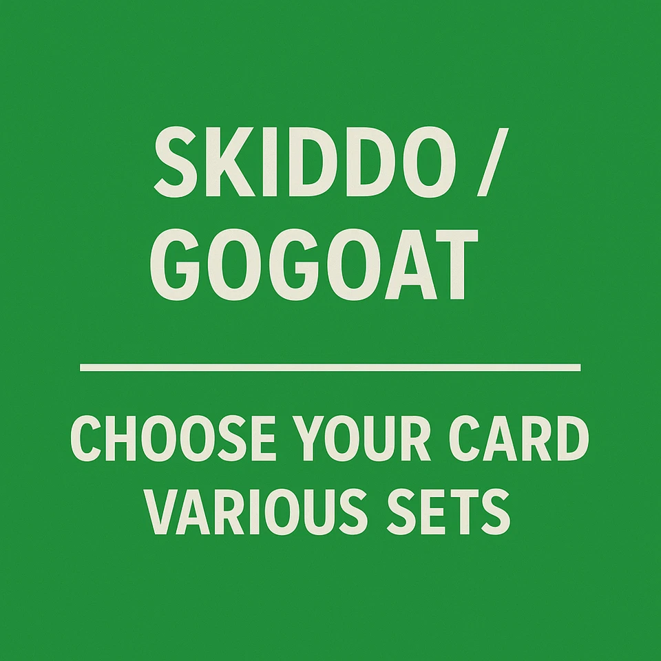 Pokemon TCG Skiddo / Gogoat Choose Your Card-Various Sets- LP+ - Image 1 of 1