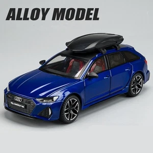 Modelo a escala 1:24 para Audi RS6 Avant Station Wagon coche de aleación diec... - Imagen 1 de 30