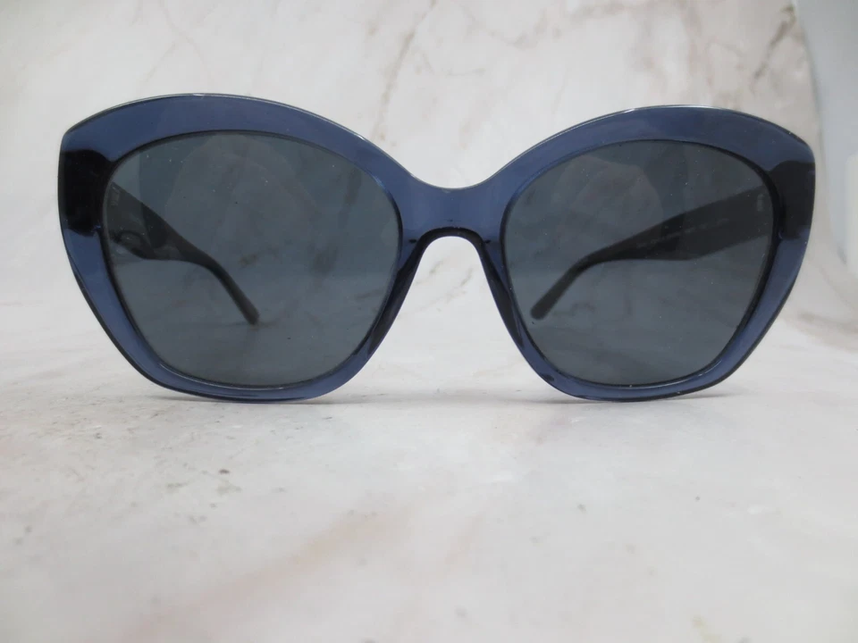 Gafas de sol Bebe marco BB7203 410 para mujer azul cristal ojo de gato borde completo 56-17-135 Foto 1 de 4