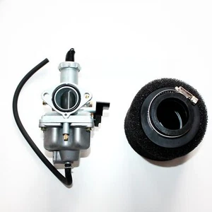 26mm Carb Carby Carburetor Air Filter 125cc 140cc PIT Quad Dirt Bike ATV Buggy - Picture 1 of 11