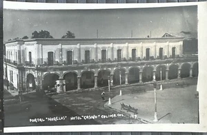 Portal Morelos Colima México Vintage RPPC Sin Publicar - Imagen 1 de 2