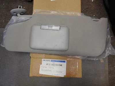 NEW OEM 2004 2005 2006 2007 FORD TAURUS SUN VISOR LH GREY 4F1Z-5404105-AB - Image 1 of 2