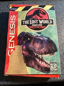 Jurassic Park: The Lost World - Sega Genesis (Gen) - Game and Box Only - Picture 1 of 8