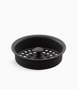 Colador de fregadero de cocina Kohler Duostrainer genuino 8803-BL negro mate - Imagen 1 de 1