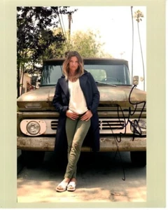 Foto firmada por JULIA MANCUSO 8x10 DE COLECCIÓN CHEVY TRUCK con holograma certificado de autenticidad - Imagen 1 de 2