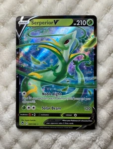 Pokémon TCG Silver Tempest SERPERIOR V FULL ART HOLO 007/195 MINT - Bild 1 von 2
