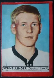 Sicker Sammelbild N° ? Schnellinger Deutschland 1963/64 Fußballalbum - Picture 1 of 2