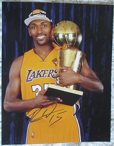 RON ARTEST METTA WORLD PEACE SIGNED 11x14 PHOTO LAKERS (DANCING WITH THE STARS) - Picture 1 of 1