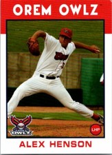 2016 Grandstand Orem Owlz Minor League - Pick Choose Your Cards 