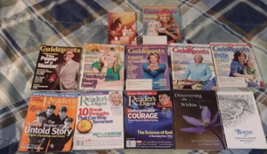 Lot Of 12 Reader's Digest Magazines Guidepost and Miscellaneous Pamphlets - Picture 1 of 14
