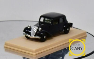Auto Citroën Berlina Nera 1936 - Traction Avant 7C - ELIGOR 1031C - 1/43 - Immagine 1 di 3