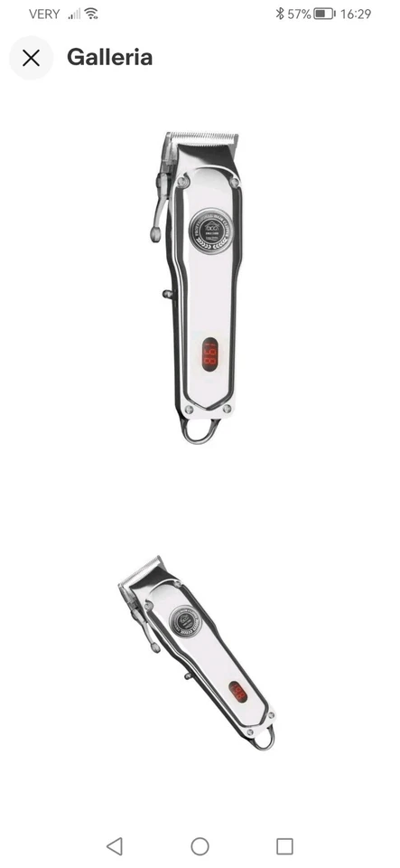 Tagliacapelli ricaricabile DCG HSM1919 taglia capelli rete batteria litio mshop - Immagine 1 di 1