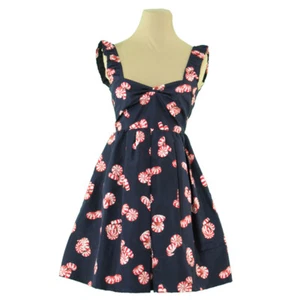 miu miu dress candy pattern white silk silk Authentic uesd T18995 - Picture 1 of 9