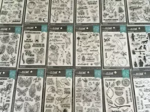 Juego de estampillas transparentes de polietileno Hero Arts TÚ ELIGES NUEVO - Imagen 1 de 25