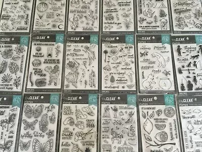 Hero Arts Poly Clear Stamp Set YOU PICK New - Image 1 of 4