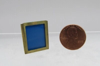 Dollhouse Miniature Gold Tone Metal Table Top Picture Frame IM65591 - Изображение 1 из 2