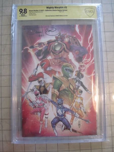 MIGHTY MORPHIN #5 Collectors Choice Variant signed by Jeremy Clark CBCS 9.8 Boom - Picture 1 of 4