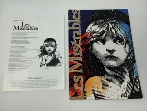Folleto del programa de recuerdos Les Miserables Teatro Imperial (Dewynters, 1999)  - Imagen 1 de 22