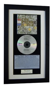 STONE ROSES DEBUT 1st CLASSIC CD Album TOP QUALITY FRAMED+EXPRESS GLOBAL SHIP - Picture 1 of 7