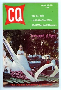 CQ The Radio Amateur's Journal Vol. 25/No.4 April 1969 Ham Radio Magazine - Picture 1 of 2