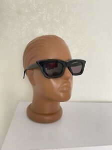 KUBORAUM Berlin Maske C20 Womens Sunglasses Black Shiny Gray Lenses Mens Unisex