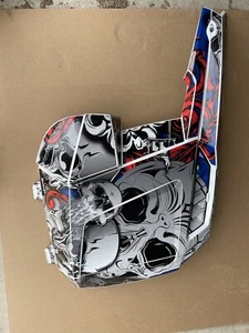 2012 Polaris 800 Rush Pro R Left & Right Side Panel Pair White w Decals - Bild 1 von 6