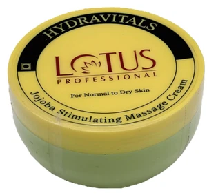 LOTUS HERBALS HYDRAVITAL JOJOBA STIMULATING MASSAGE CREAM for Normal to Dry Skin - Picture 1 of 1