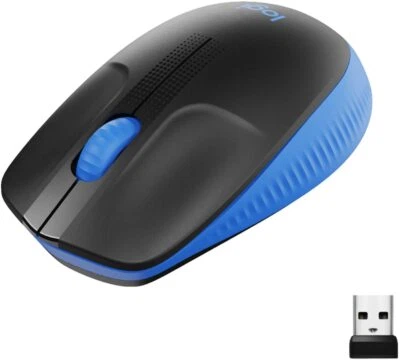 LOGITECH Funk Wireless Maus kabellos + USB-Empfänger lange Akkulaufzeit M190 - Bild 1 von 4