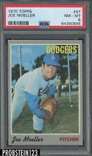 1970 Topps #97 Joe Moeller Los Angeles Dodgers PSA 8 NM-MT 