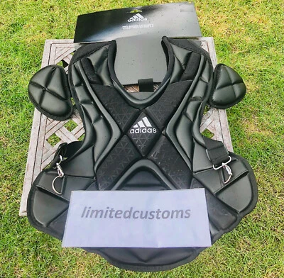 Adidas Pro Series 2.0 Protector de Pecho de Receptor 17" Béisbol Nuevo S99092 Negro Foto 1 de 3